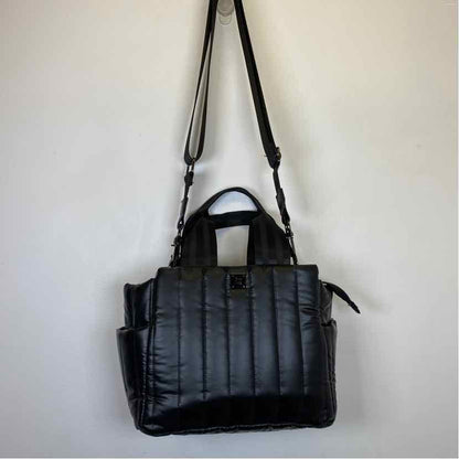 Pre-Owned Think Roylen Black Nylon Handbag