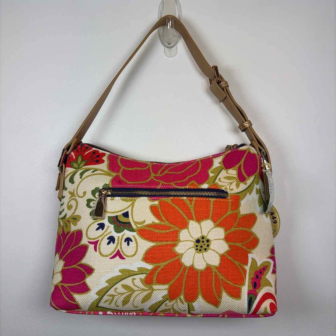 Pre-Owned Boutique Floral Canvas Handbag