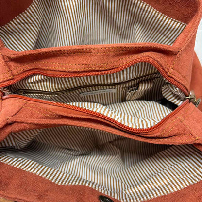 Pre-Owned Laila Rowe Burnt Orange Suede Handbag