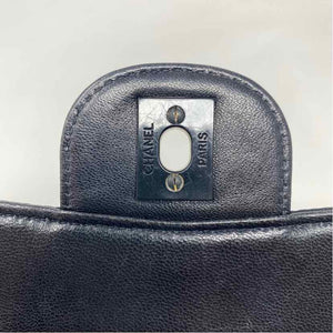 Pre-Owned Chanel Black Nylon Designer Handbag