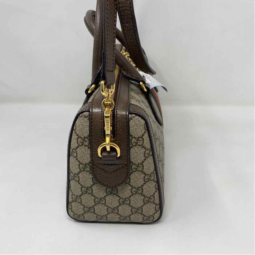 Pre-Owned Gucci Monogram Canvas Designer Handbag