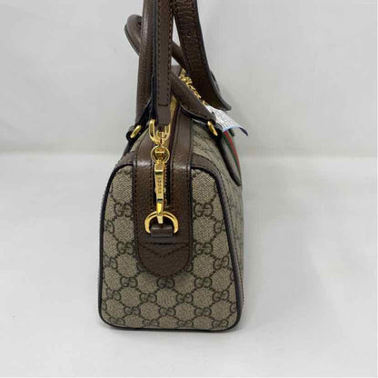 Pre-Owned Gucci Monogram Canvas Designer Handbag