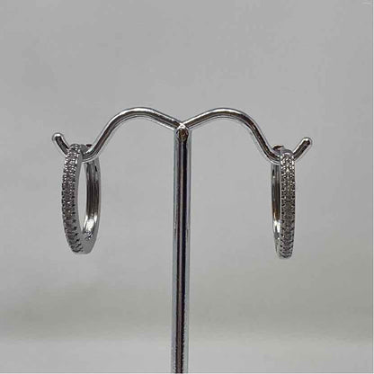 Silver Metal Earrings