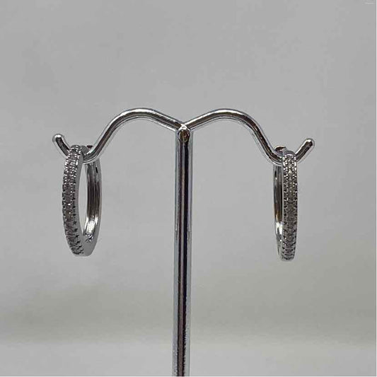 Silver Metal Earrings