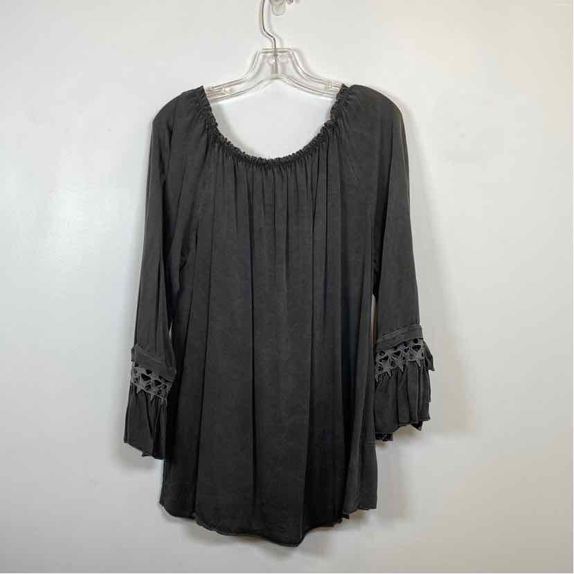 Pre-Owned Size XL Tempo Paris Grey Top