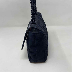 Pre-Owned Chanel Black Nylon Designer Handbag