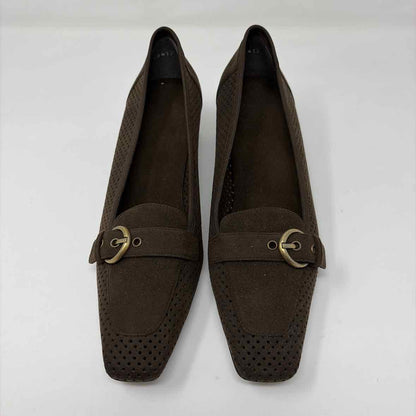 Pre-Owned Shoe Size 9 Stuart Weitzman Brown Heels