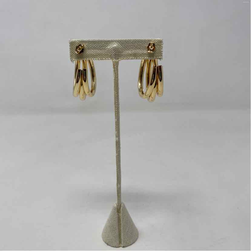 Gold Metal Earrings