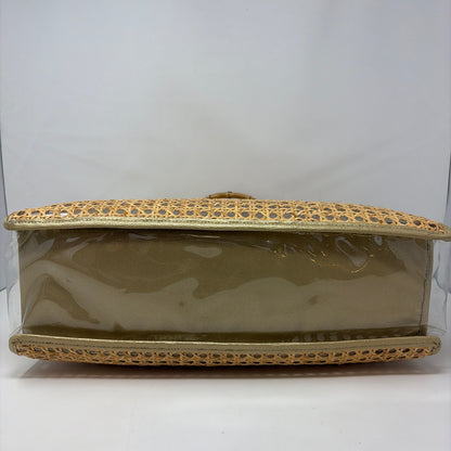 Pre-Owned Boutique Tan Straw Handbag