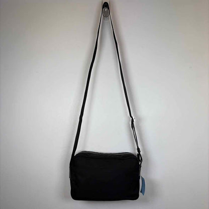 Pre-Owned Prada Black Nylon Designer Handbag