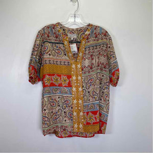 Pre-Owned Size M Johnny Was Multi Top