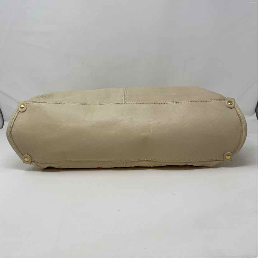 Pre-Owned Laura Di Maggio Cream Multi Leather Handbag