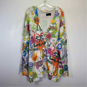 Pre-Owned Size 10/L Asos Graffitti Multi Sweater