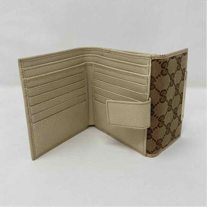 Pre-Owned Gucci Monogram Canvas Designer Wallet
