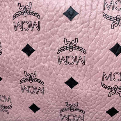 Pre-Owned MCM Pink Leather Designer Handbag