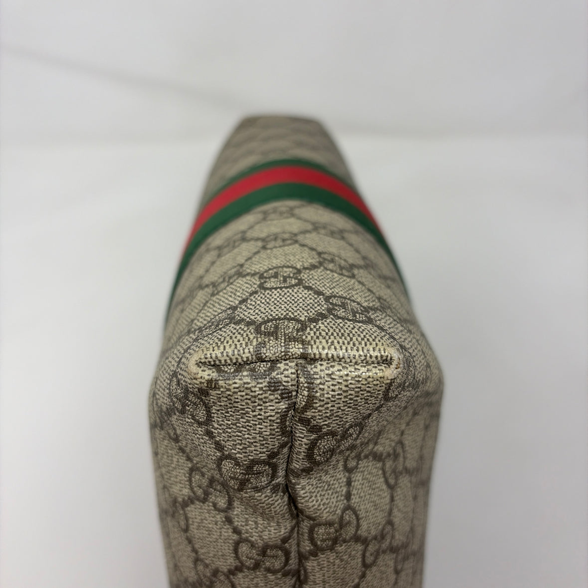 Pre-Owned Gucci Monogram Coated Canvas Designer Handbag