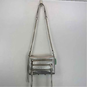 Pre-Owned Rebecca Minkoff Silver Leather Handbag