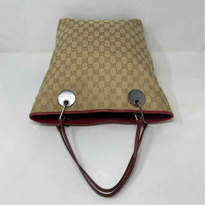 Pre-Owned Gucci Monogram Canvas Designer Handbag