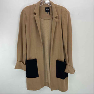 Pre-Owned Size S Nic+Zoe Beige W/ Black Cardigan