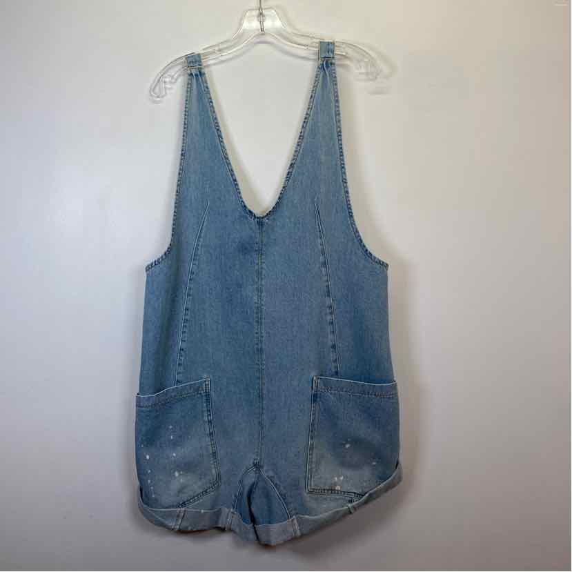Pre-Owned Size M Free People Denim Romper