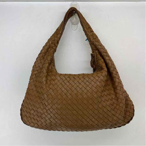 Pre-Owned Bottega Veneta Brown Leather Designer Handbag