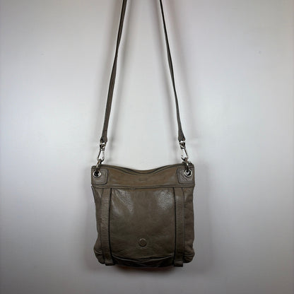 Pre-Owned The Sak Taupe Leather Handbag