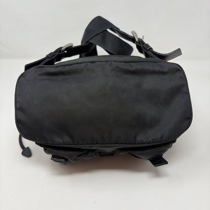 Pre-Owned Prada Black Nylon Designer Handbag