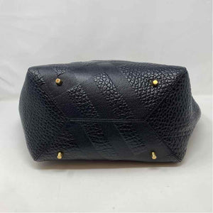 Pre-Owned Burberry Black Leather Designer Handbag