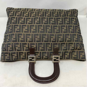 Pre-Owned Fendi Monogram Canvas Designer Handbag