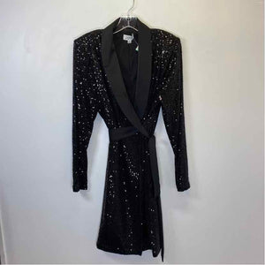 Pre-Owned Size 10 Tahari Black Casual Dress