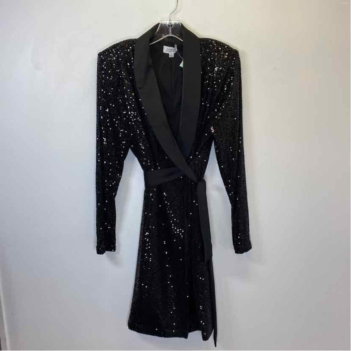 Pre-Owned Size 10 Tahari Black Casual Dress