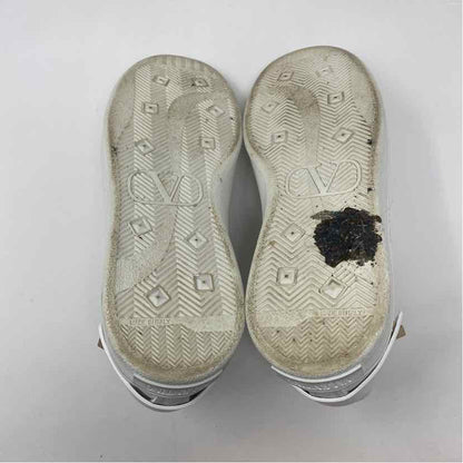 Pre-Owned Valentino White Leather Shoe Size 9.5 Designer Shoes