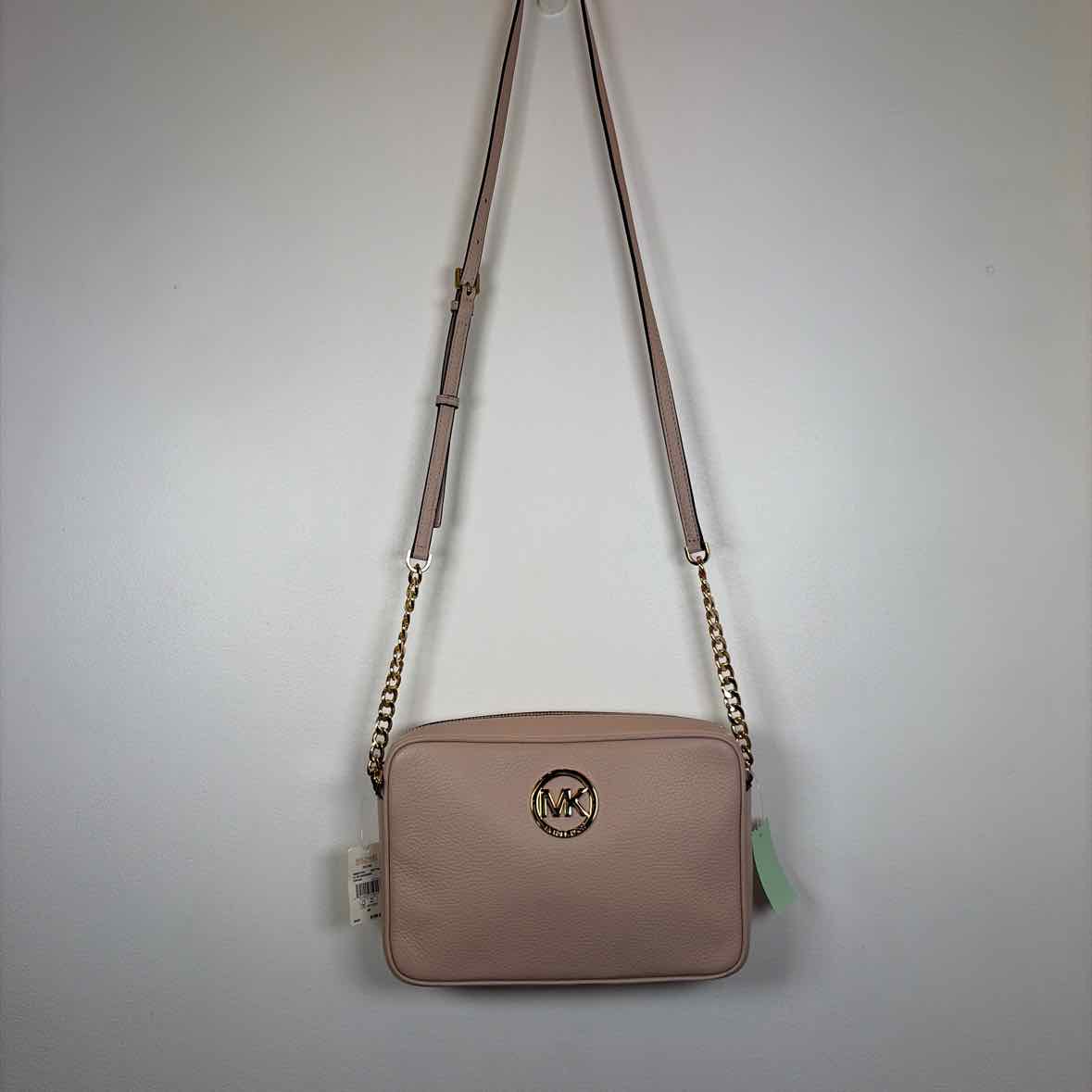 Pre-Owned Michael Kors Light Pink Leather Handbag