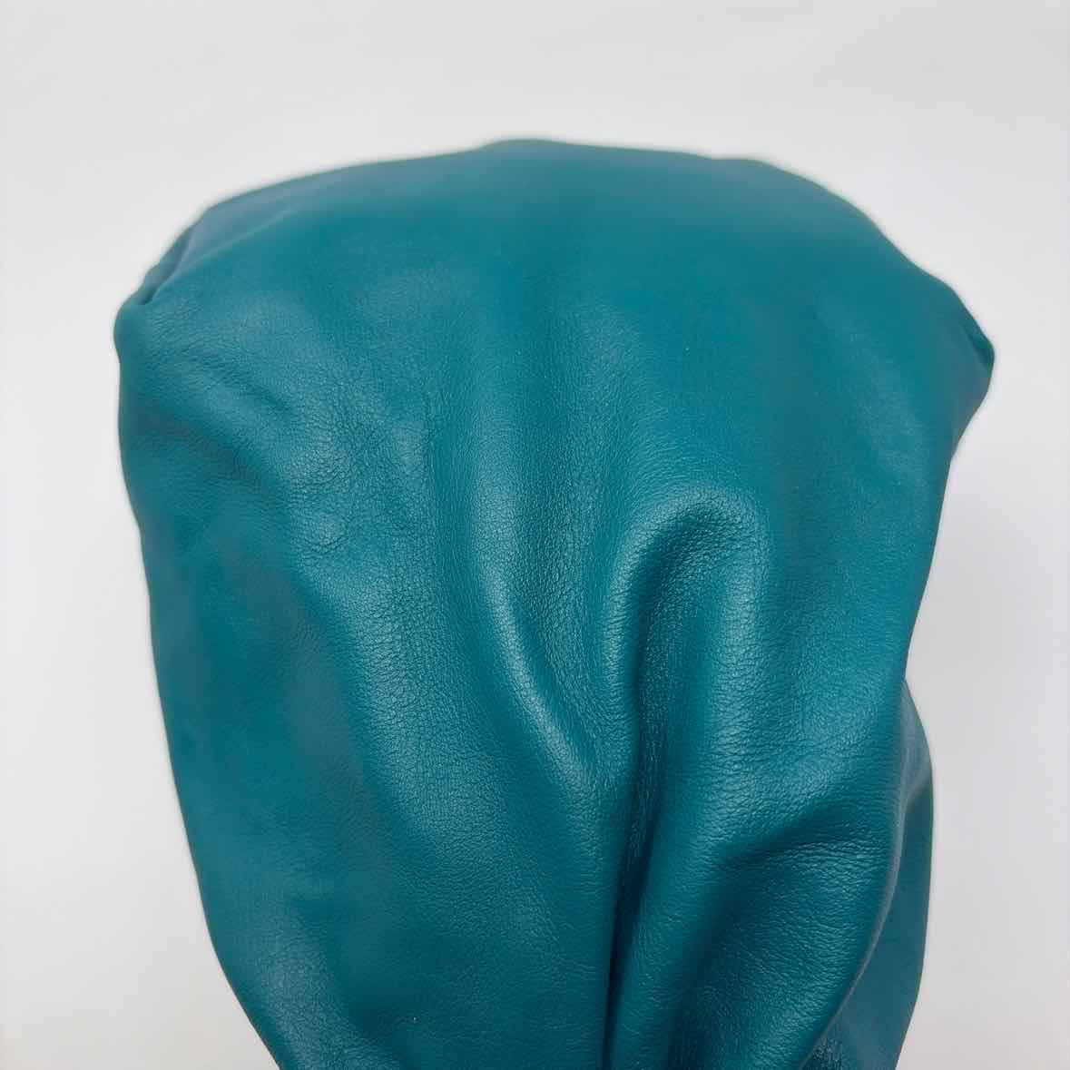 Pre-Owned Bottega Veneta Teal Leather Designer Handbag