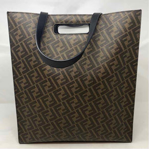 Pre-Owned Fendi Monogram Canvas Designer Handbag