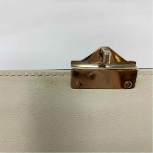 Pre-Owned Valentino Cream Leather Designer Handbag