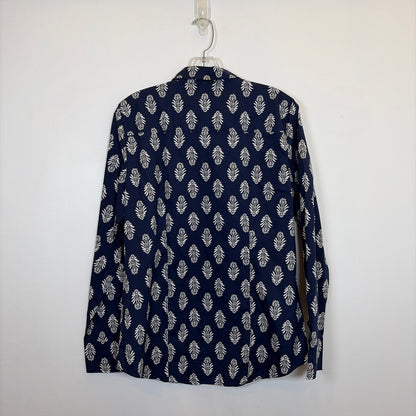 Pre-Owned Size S J Crew Navy/White Top