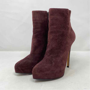 Pre-Owned Shoe Size 6.5 Le SIlla Burgundy Booties