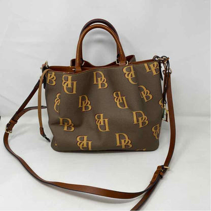 Pre-Owned Dooney & Bourke Monogram Leather Handbag
