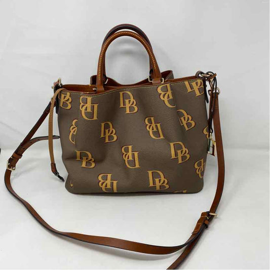 Pre-Owned Dooney & Bourke Monogram Leather Handbag