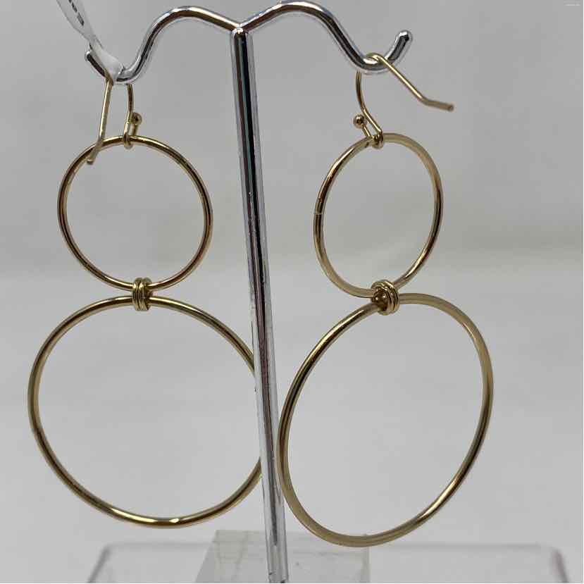 Gold Metal Earrings