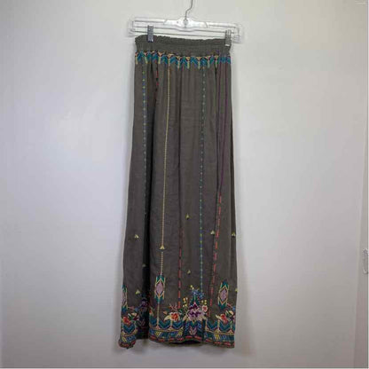 Pre-Owned Size S Johnny Was Grey Skirt