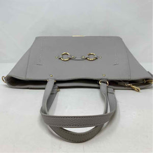 Pre-Owned Alexis Bendel Grey Leather Handbag