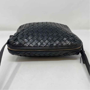 Pre-Owned Bottega Veneta Black Leather Designer Handbag