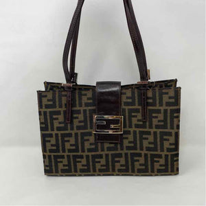 Pre-Owned Fendi Monogram Canvas Designer Handbag