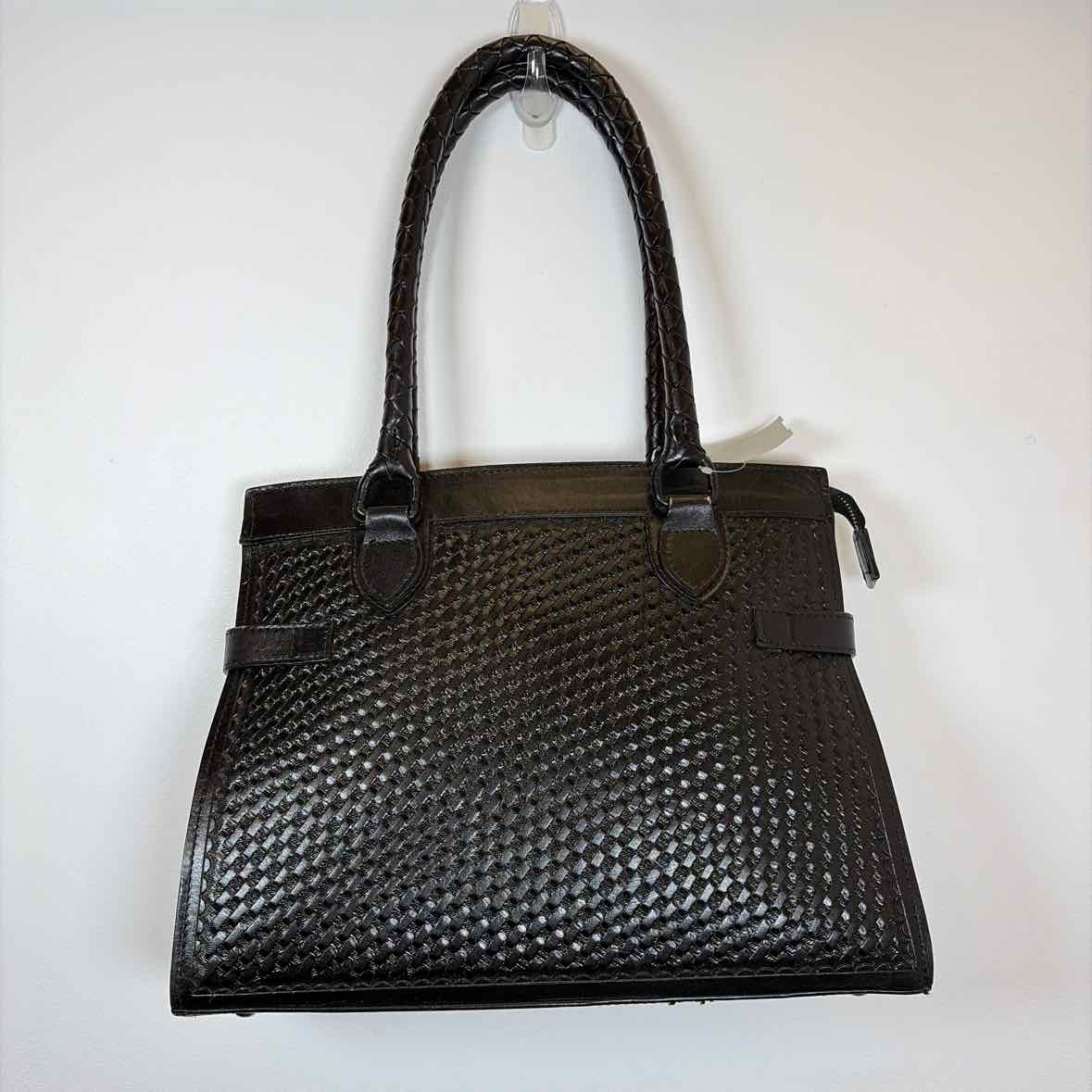 Pre-Owned Origenes Brown Multi Leather Handbag