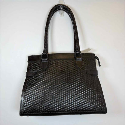 Pre-Owned Origenes Brown Multi Leather Handbag