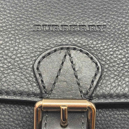 Pre-Owned Burberry Black Multi Leather Designer Handbag