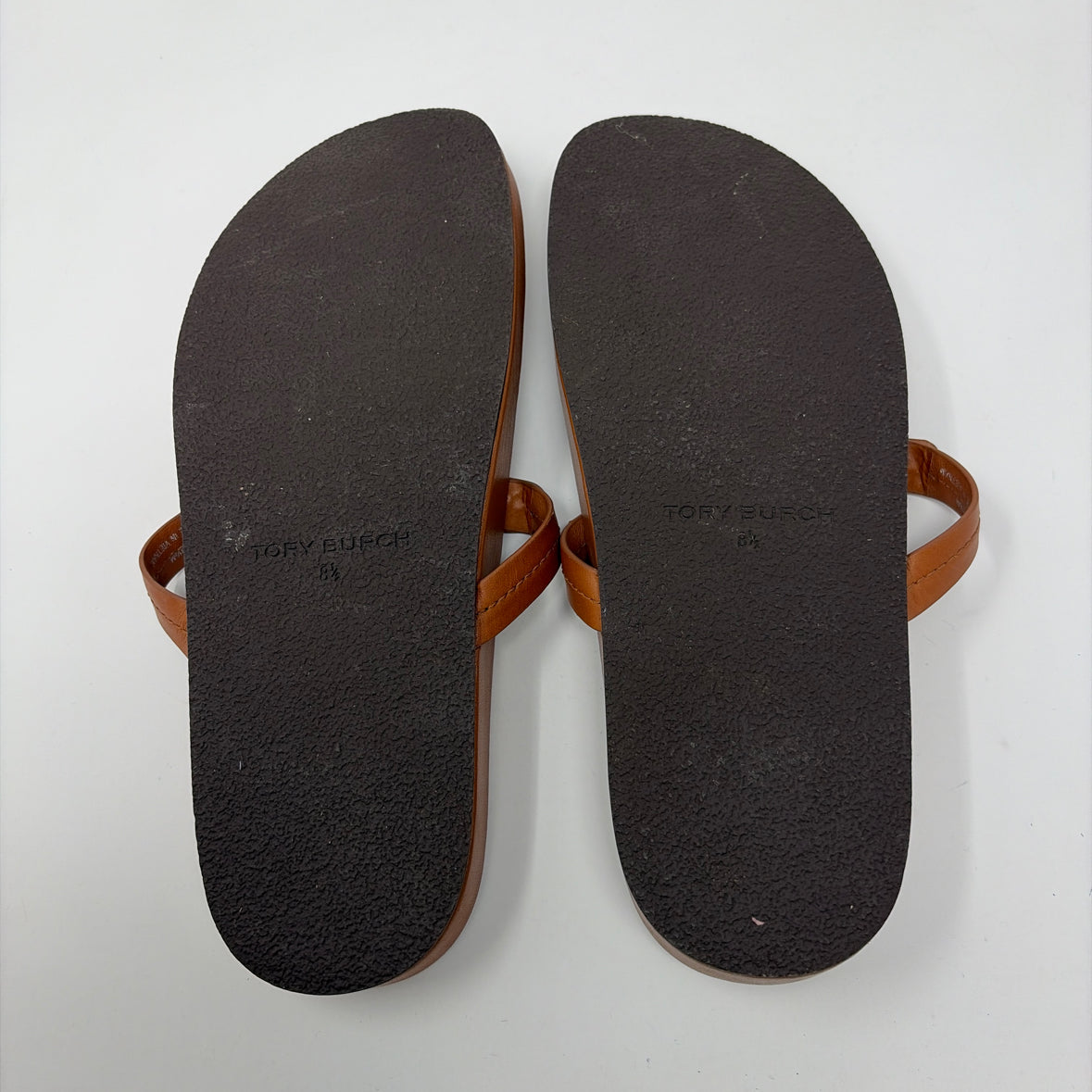 Pre-Owned Shoe Size 8.5 Tory Burch Cognac Sandals