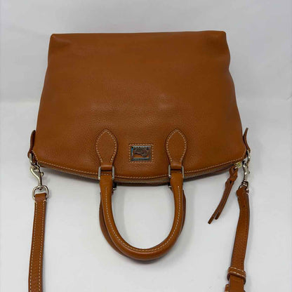 Pre-Owned Dooney & Bourke Cognac Leather Handbag